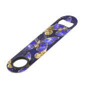 Composition avec papillons Sapphire (Devant angulaire)