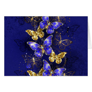 Composition avec papillons Sapphire