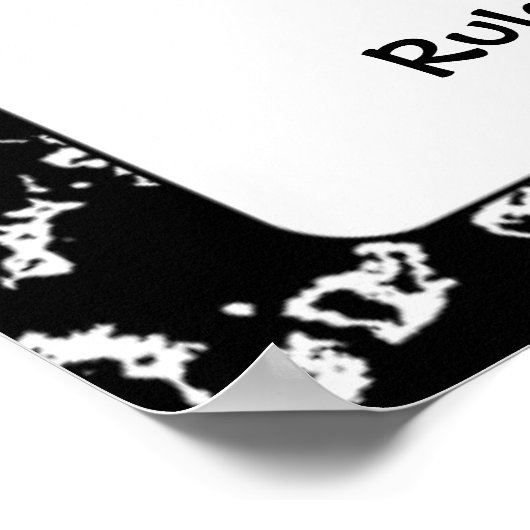 Composition Carnet Classroom Règles Poster (Coin)