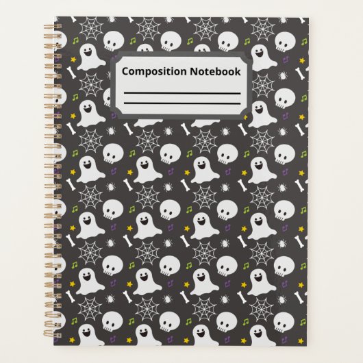 Composition Carnet : édition saison Éffrayante (Devant)