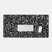 Composition Carnet Mat avec nom personnalisé (Clavier et souris)