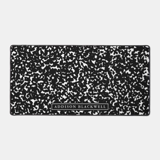 Composition Carnet Mat avec nom personnalisé (Recto)