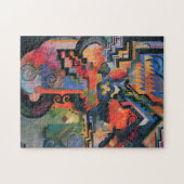 "Composition colorée" Puzzle d'art (Horizontal)