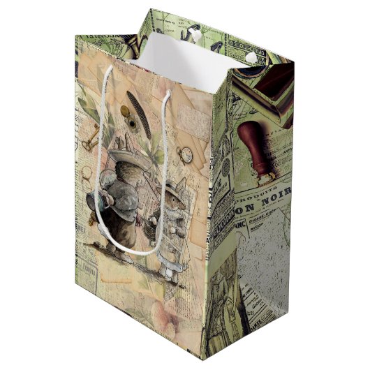 composition de lapin peter sac cadeau moyen (Devant Angle)