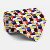 Composition de Mondrian Une Élégance de Cravate (Roulé)