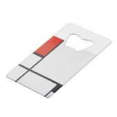 Composition de Piet Mondrian (Dos Angle)