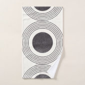 Composition des cercles Abstraits (Serviette à main)