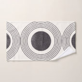 Composition des cercles Abstraits (Serviette à main)