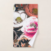 Composition des fleurs. (Serviette à main)