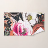 Composition des fleurs. (Serviette à main)