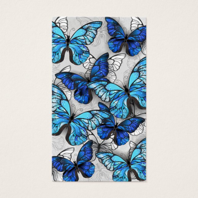 Composition des White and Blue Butterflies (Devant)