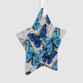 Composition des White and Blue Butterflies (devant)