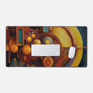 Composition d'Orbe Mécanique Steampunk