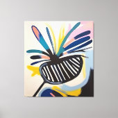Composition du golf - Grande toile de peinture (Recto)