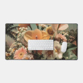 Composition florale d'anthurium et de fleurs tropi (Clavier et souris)