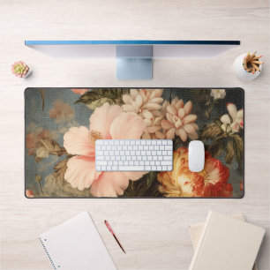 Composition florale vintage vibrante
