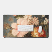 Composition florale vintage vibrante (Clavier et souris)