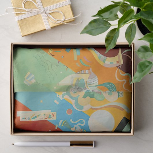 Composition IX, Wassily Kandinsky Tissuepapier (Geschenk)