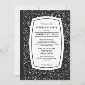 Composition Livre Enseignant Retraite Invitations (Devant)