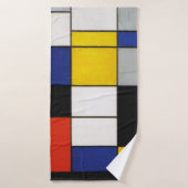 Composition, Mondrian (Serviette de bain)