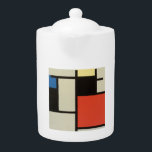 Composition mondrienne Art moderne de la peinture<br><div class="desc">Art Abstrait contemporain Master Piet Mondrian's Abstraits Carrés & Formes Peinture - Peintres et Artistes modernes</div>