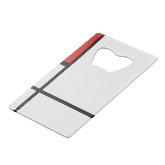 Composition par piet mondrian (Devant Angle)