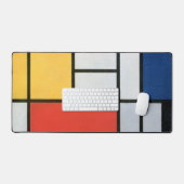 Composition Rouge, Jaune, Bleu, Noir, Mondrique (Clavier et souris)