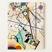 Composition VIII by Wassily Kandinsky Planner (Achterkant)