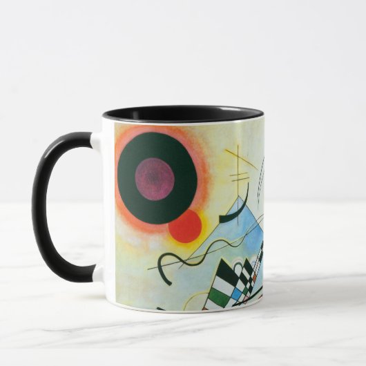 Composition VIII par Wassily Kandinsky Coffee Mug (Gauche)