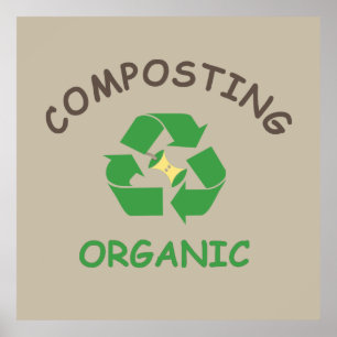 compost compostering composter biologische landbou poster