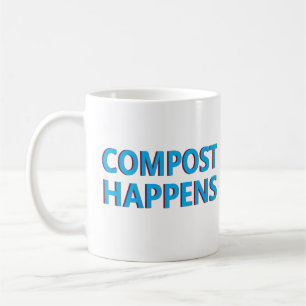 compost gebeurt composter koffiemok