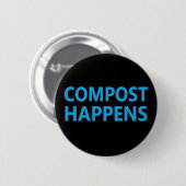 compost gebeurt composter ronde button 5,7 cm (Voorkant /achterkant)
