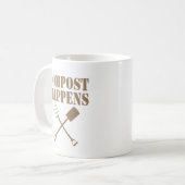 Compost gebeurt Mok (Voorkant links)