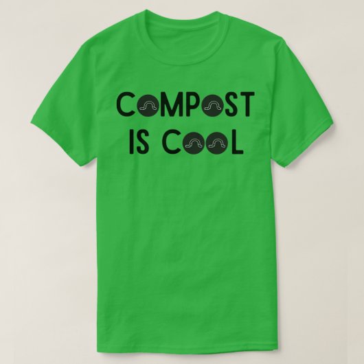 Compost is cool t-shirt (Design voorkant)