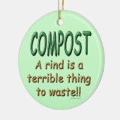 Compost Keramisch Ornament (Links)
