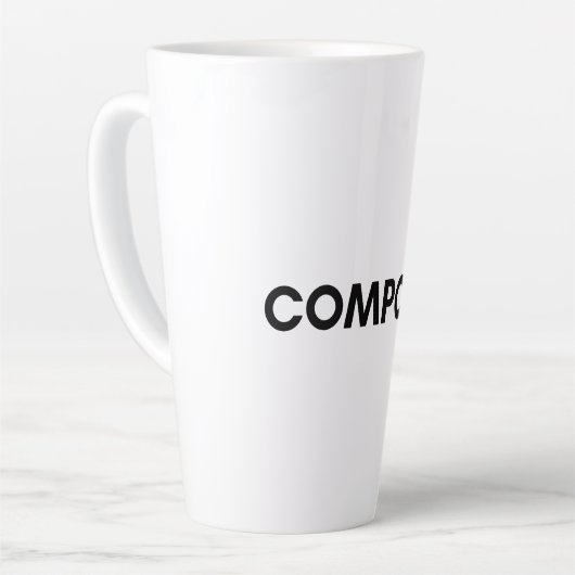 compost latte mok (Linkerhoek)