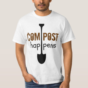 Compost maakt meerdere Humor schitteren T-shirt