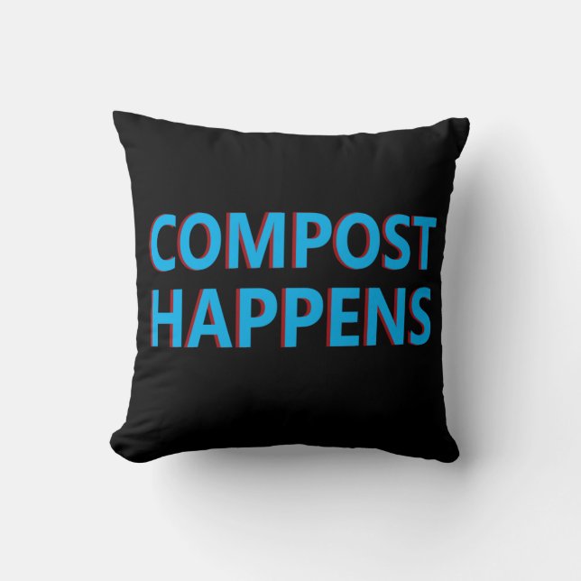 Compost Maken Compostvat Kussen (Voorkant)