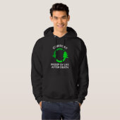 Composterd bewijs van leven na overlijden composte hoodie (Voorkant volledig)