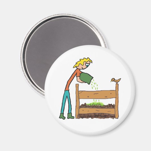 Compostering Magneet (Voorkant / Achterkant)