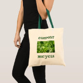 compostez et réutilisez le sac amical d'eco (Devant (produit))