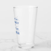 Compréhension et adoration Verre drôle (Gauche)
