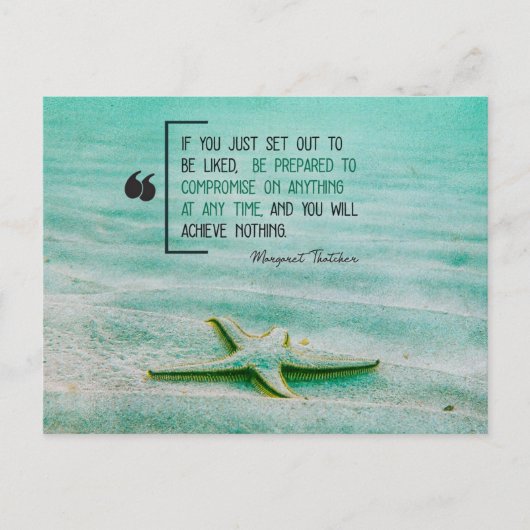 Compromis over alles aankondigingskaart (Voorkant)