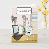 Comptabilisation Drunt Bilan Punny carte d'anniver (Fleur jaune)