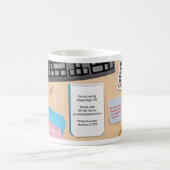 Comptabilité Bureau Arrière - plan Mug (Centre)