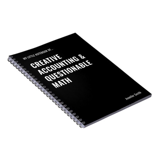 Comptabilité Créative & Cahier de Maths Contestabl (Côté Droit)