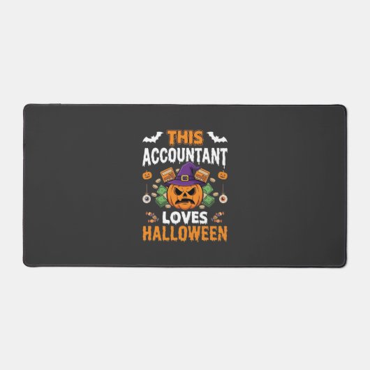Comptable Aime Halloween Citrouille Comptable Desi (Recto)