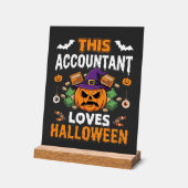 Comptable Aime Halloween Citrouille Comptable Desi (Angle)