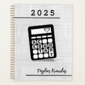 Comptable calculatrice Planificateur cardiaque (Devant)