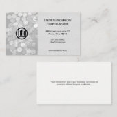 Comptable | Carte de visite Financial Money Manage (Devant / Derrière)